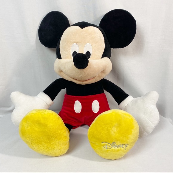 Disney Classic Large 25” Mickey Mouse Plush Toy - Picture 1 of 7